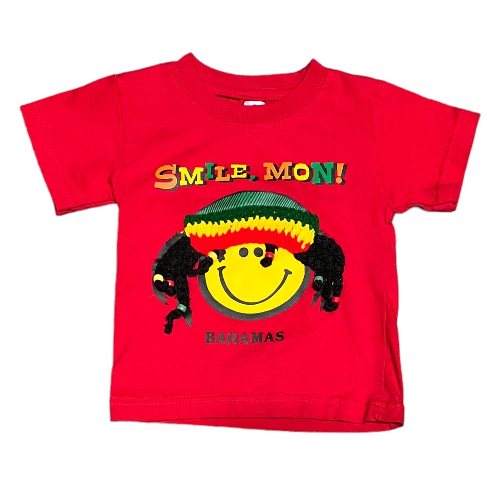 Bahamas Smile Mon Rasta Kids Shirt 0/2